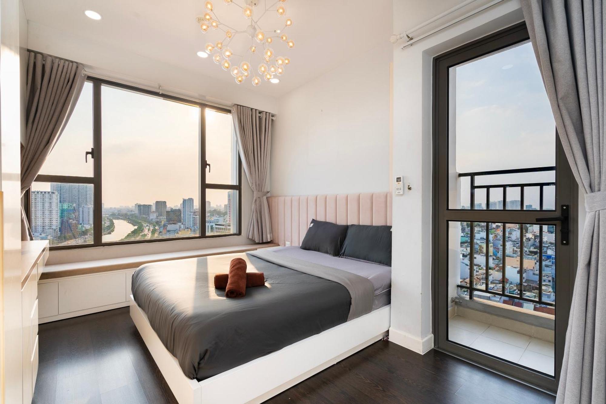 Double E Saigon Apartment In Rivergate Building Cidade de Ho Chi Minh Exterior foto
